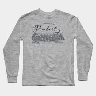 Pride and Prejudice, Jane Austen; Mr Darcy Elizabeth Bennet Long Sleeve T-Shirt